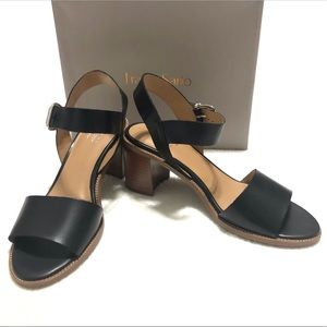 Franco Sarto Harlie Ankle Strap Leather Sandals